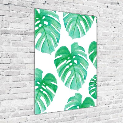 Staand foto plexiglas Monstera