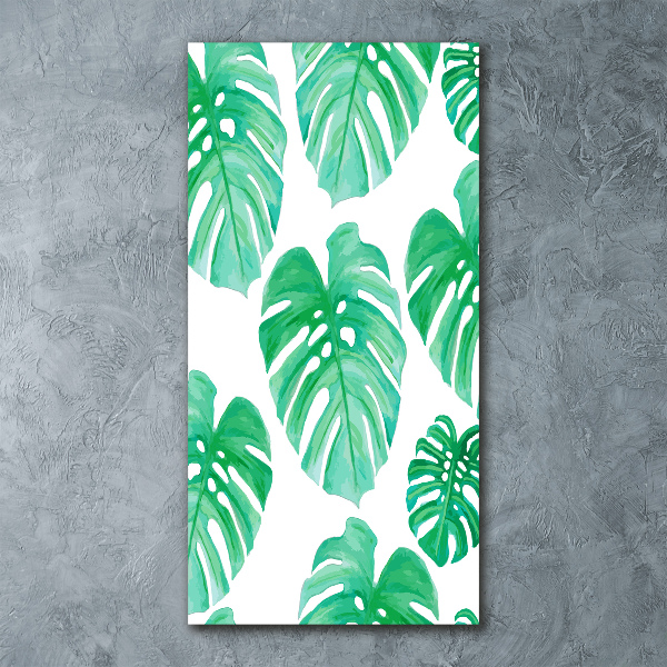 Staand foto plexiglas Monstera