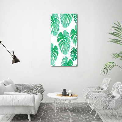 Staand foto plexiglas Monstera