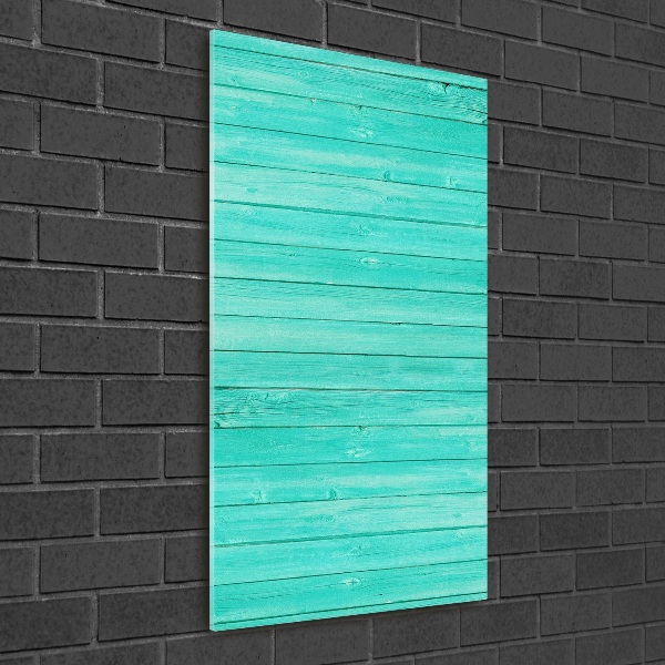 Staand foto in plexiglas Groene borden