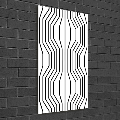 Staand plexiglas foto Geometrische lijnen