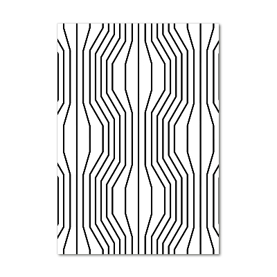 Staand plexiglas foto Geometrische lijnen