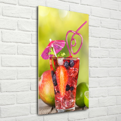 Staand plexiglas foto Fruitcocktail