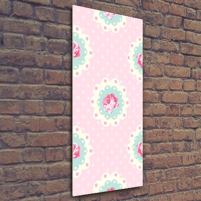 Staand plexiglas foto Rozen