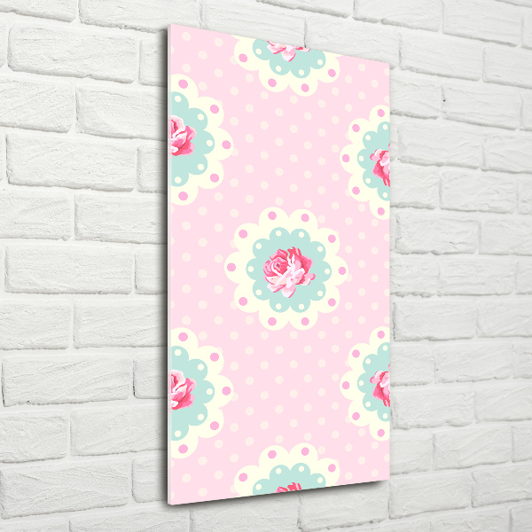 Staand plexiglas foto Rozen