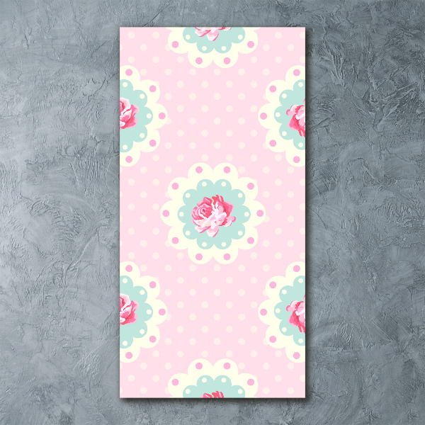 Staand plexiglas foto Rozen