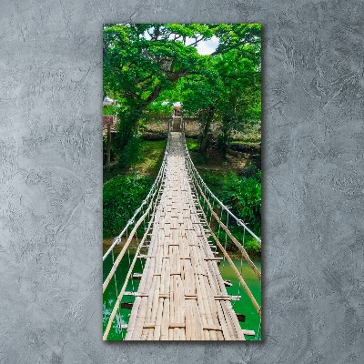 Staand foto in plexiglas Hangbrug