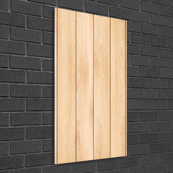 Staand plexiglas foto Houten achtergrond