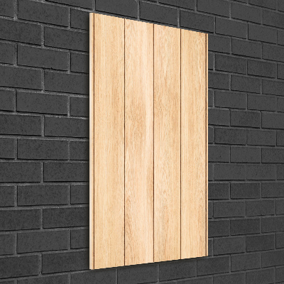 Staand plexiglas foto Houten achtergrond