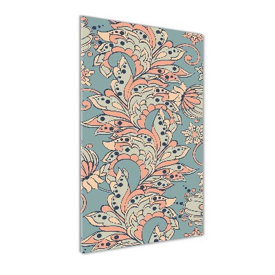 Staand foto plexiglas Etnische bloemen