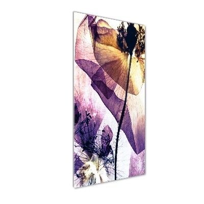 Staand foto in plexiglas Klaprozen