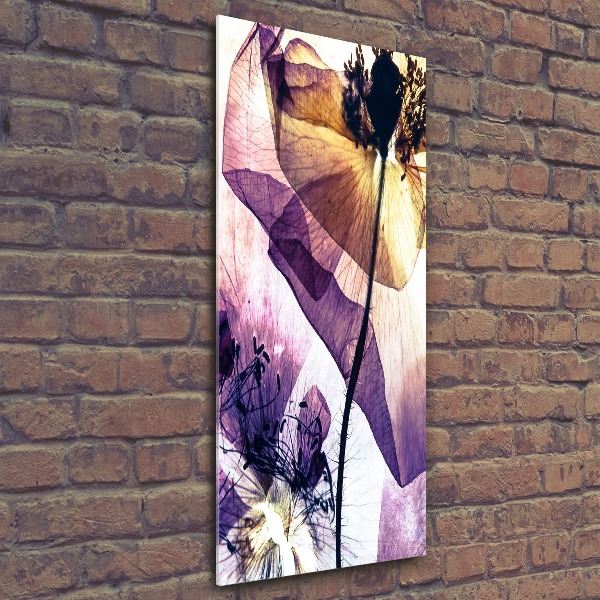 Staand foto in plexiglas Klaprozen