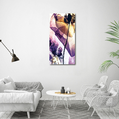 Staand foto in plexiglas Klaprozen