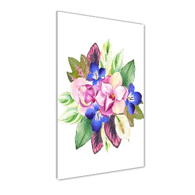 Staand foto plexiglas Een boeket bloemen