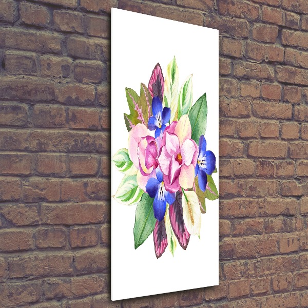 Staand foto plexiglas Een boeket bloemen