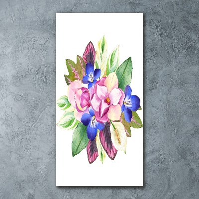 Staand foto plexiglas Een boeket bloemen