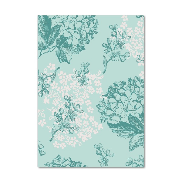 Staand foto op plexiglas Hortensia