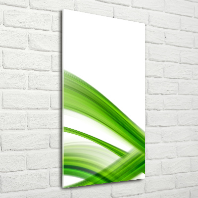 Staand foto in plexiglas Abstracte golf