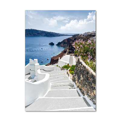 Staand plexiglas foto Santorini, Griekenland