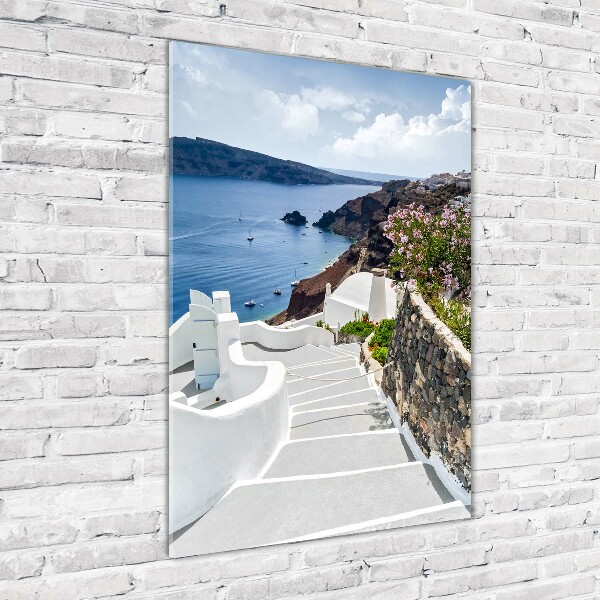 Staand plexiglas foto Santorini, Griekenland