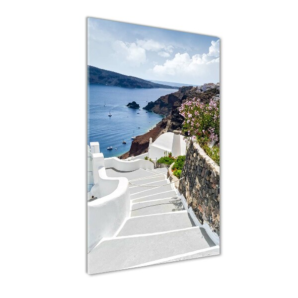 Staand plexiglas foto Santorini, Griekenland