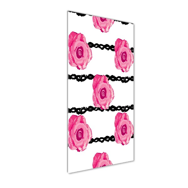 Staand plexiglas foto Rozen