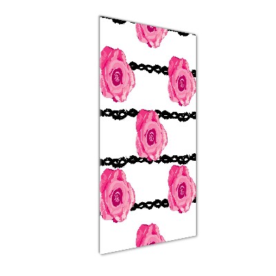 Staand plexiglas foto Rozen