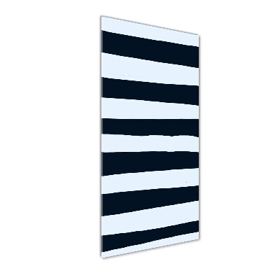 Staand foto in plexiglas Gestreepte achtergrond