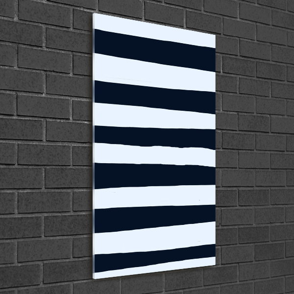 Staand foto in plexiglas Gestreepte achtergrond