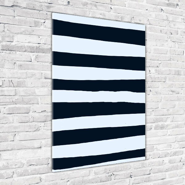 Staand foto in plexiglas Gestreepte achtergrond