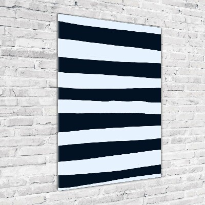 Staand foto in plexiglas Gestreepte achtergrond