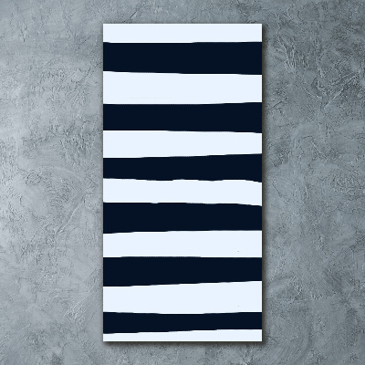 Staand foto in plexiglas Gestreepte achtergrond