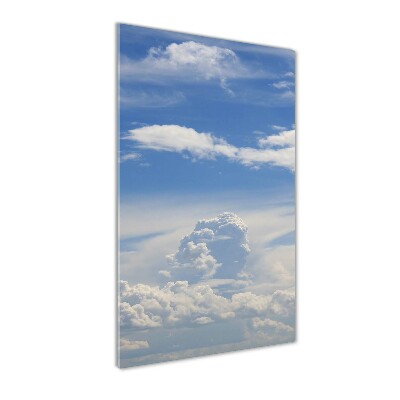 Staand plexiglas foto Wolken aan de hemel