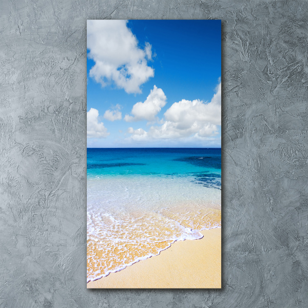 Staand foto in plexiglas Tropisch strand