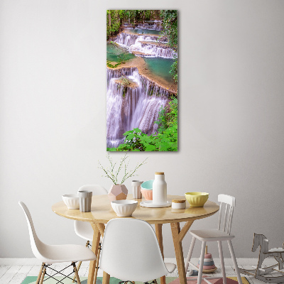 Staand plexiglas foto Waterval