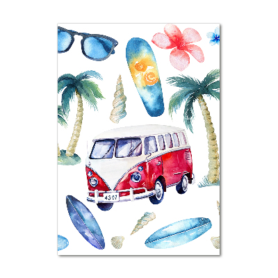 Staand foto op plexiglas Surfer's Set