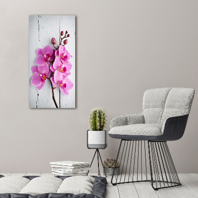 Staand foto in plexiglas Roze orchidee