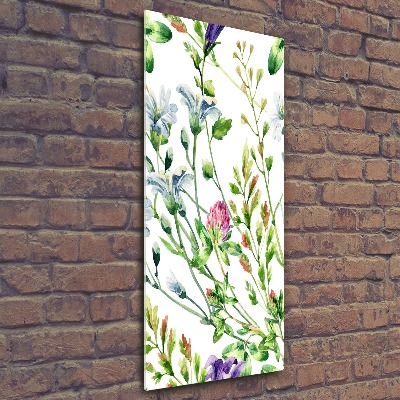 Staand foto plexiglas Wilde bloemen