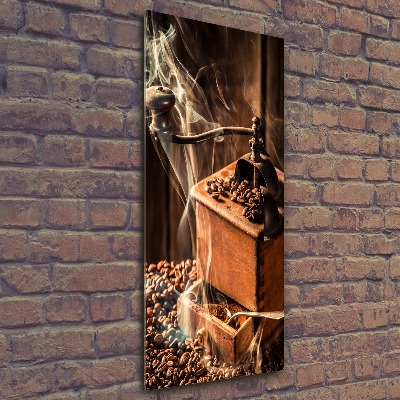 Staand foto in plexiglas Koffiebonen