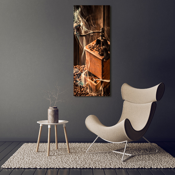 Staand foto in plexiglas Koffiebonen