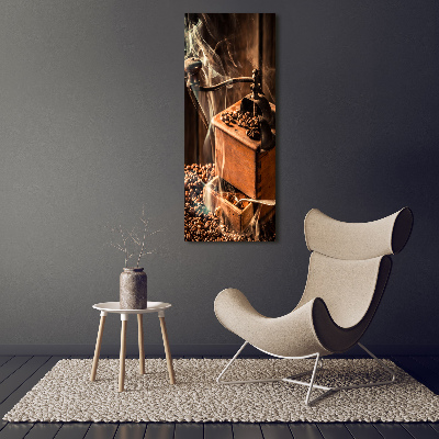 Staand foto in plexiglas Koffiebonen