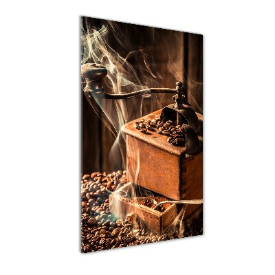 Staand foto in plexiglas Koffiebonen