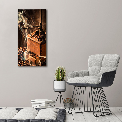 Staand foto in plexiglas Koffiebonen