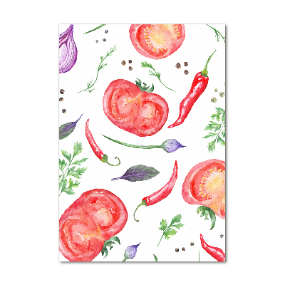 Staand plexiglas foto Groenten