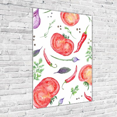 Staand plexiglas foto Groenten