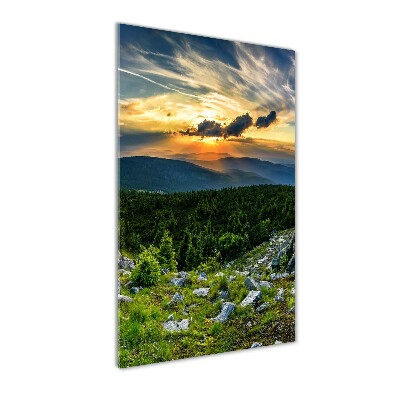 Staand foto in plexiglas Panorama van de bergen