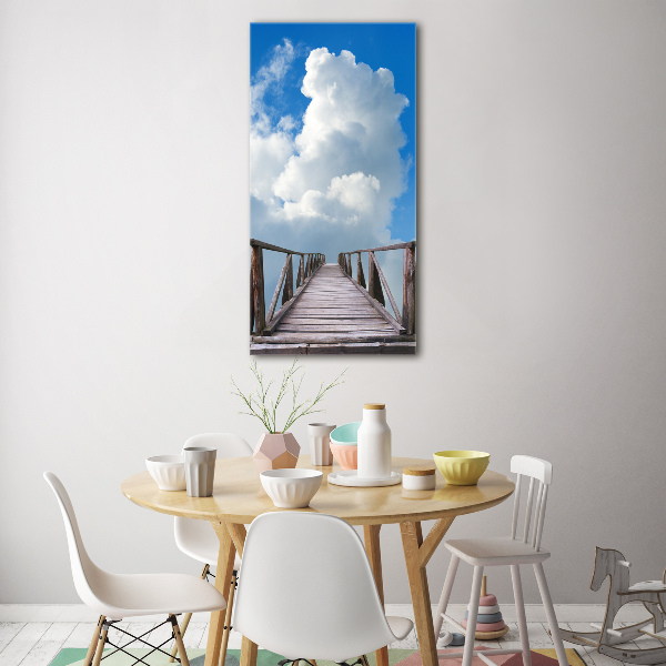 Staand foto in plexiglas De weg naar de hemel