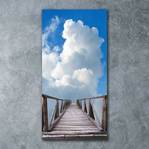 Staand foto in plexiglas De weg naar de hemel