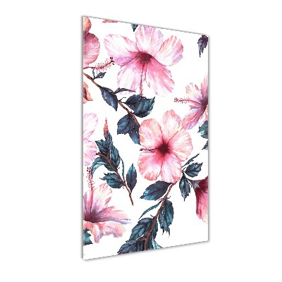Staand plexiglas foto Hibiscus
