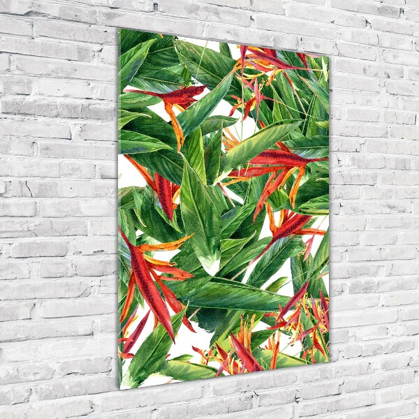 Staand plexiglas foto Strelitzia reginae